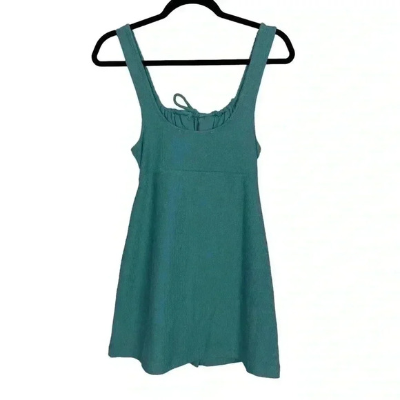Free People Beach Olivia Mini Dress in blue - Picture 2 of 7